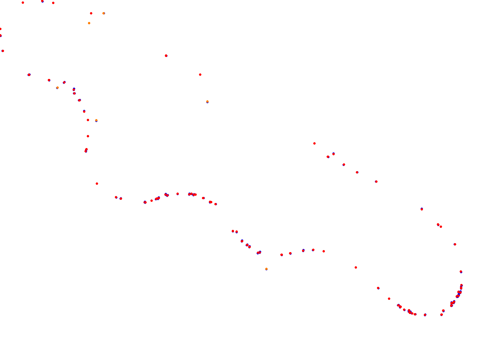 Suzuka International Circuit East collisions